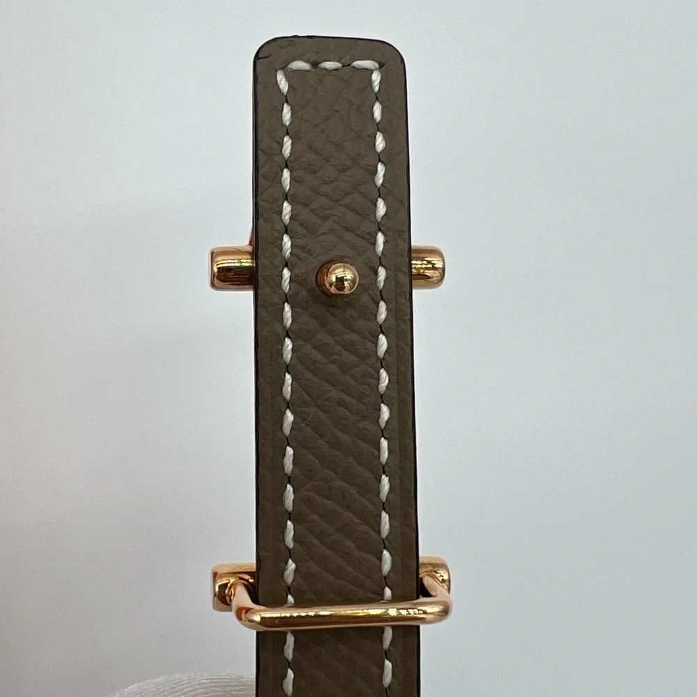 Authentic Hermes Brand New Reversible Gamma 13mm leather belt - Picture 14 of 17